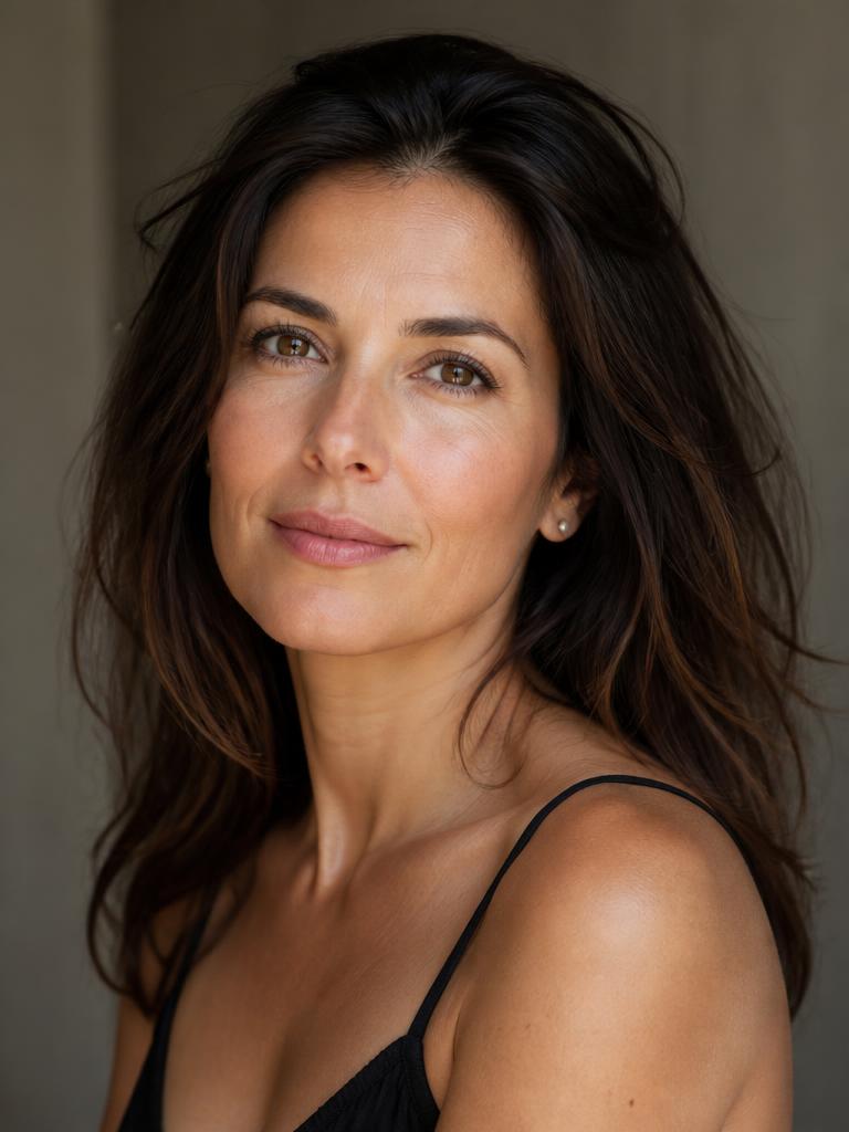 Woman with healthy, glowing skin